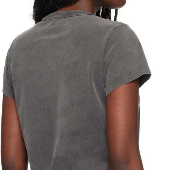 T by Alexander Wang Grey Cotton Logo T-Shirt | NWT | Size S - Picture 4 of 4